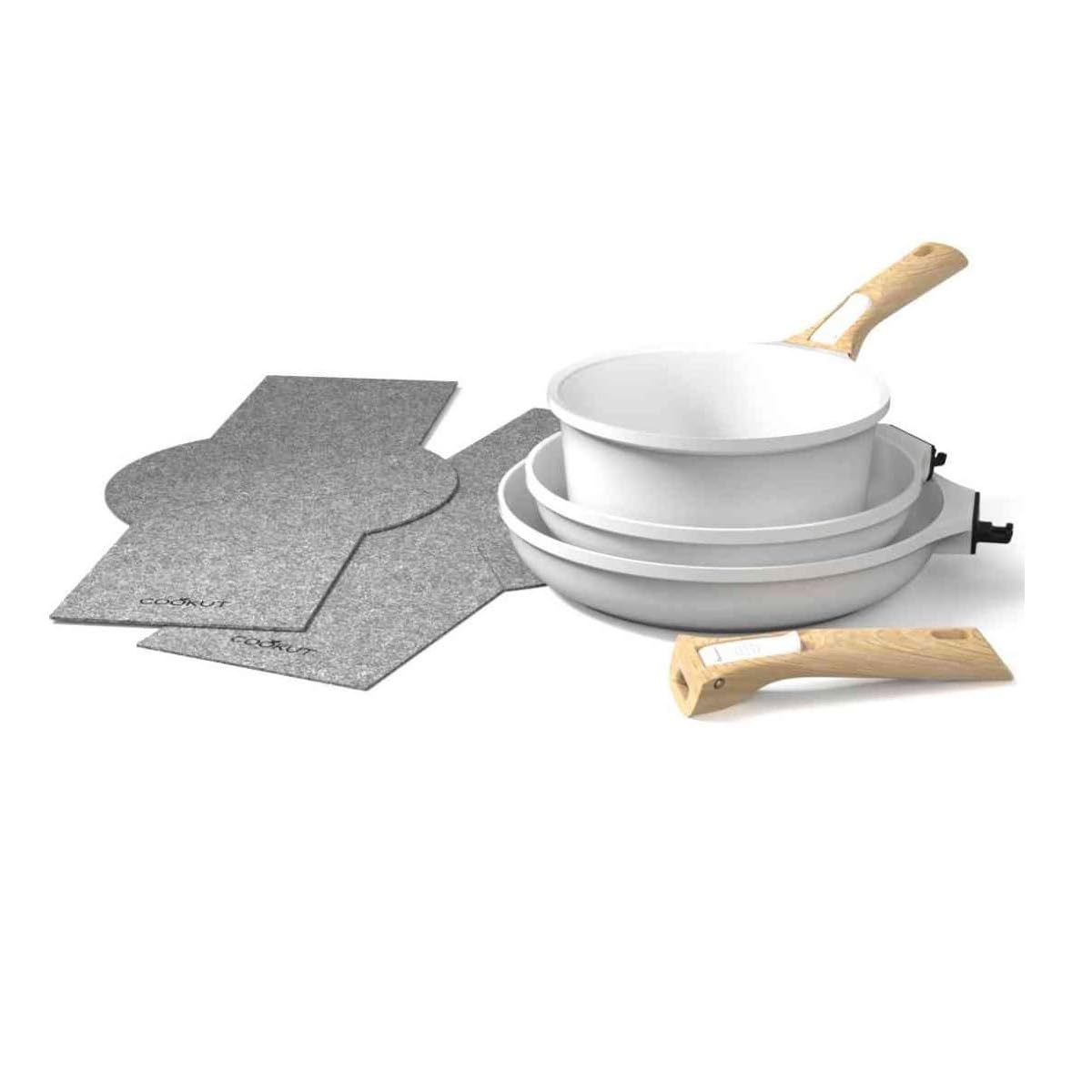 Cookut L'Incroyable Kit, poêles et casserole, induction