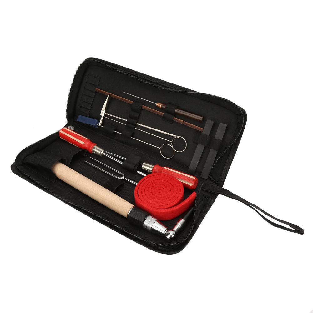Kit D'outils D'accordage Et D'entretien Pour Piano – 12 Pièces (clé D'accordage, Outils Divers), Pour Réglages Et Maintenance - 4
