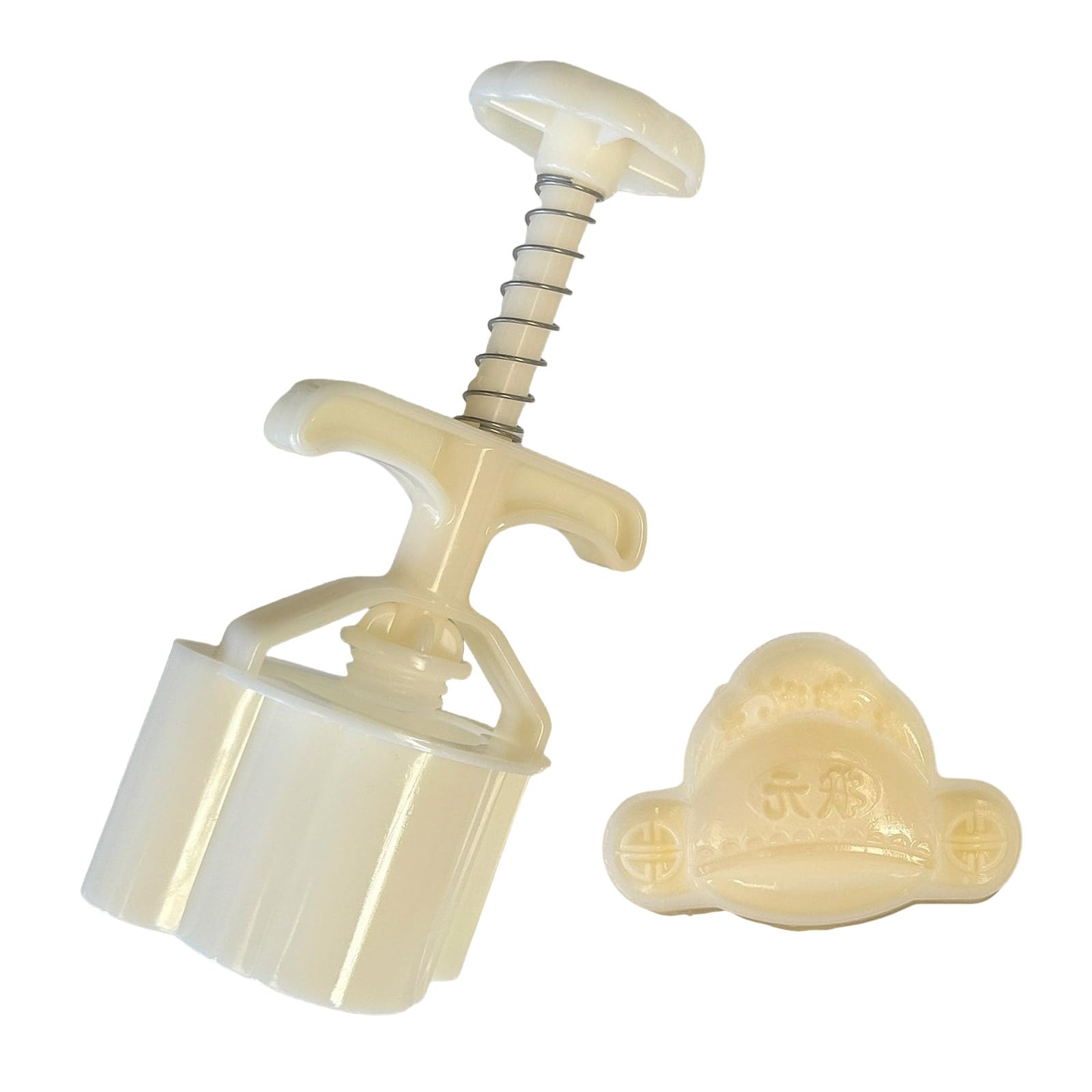 carotoe Hat Rabbits Dessert Press Molds Cookie Stamps Chinese MidAutumn Dessert Maker Decorating Tool for Making Cookie Stamps and Cutter Press for Bakings Wedding
