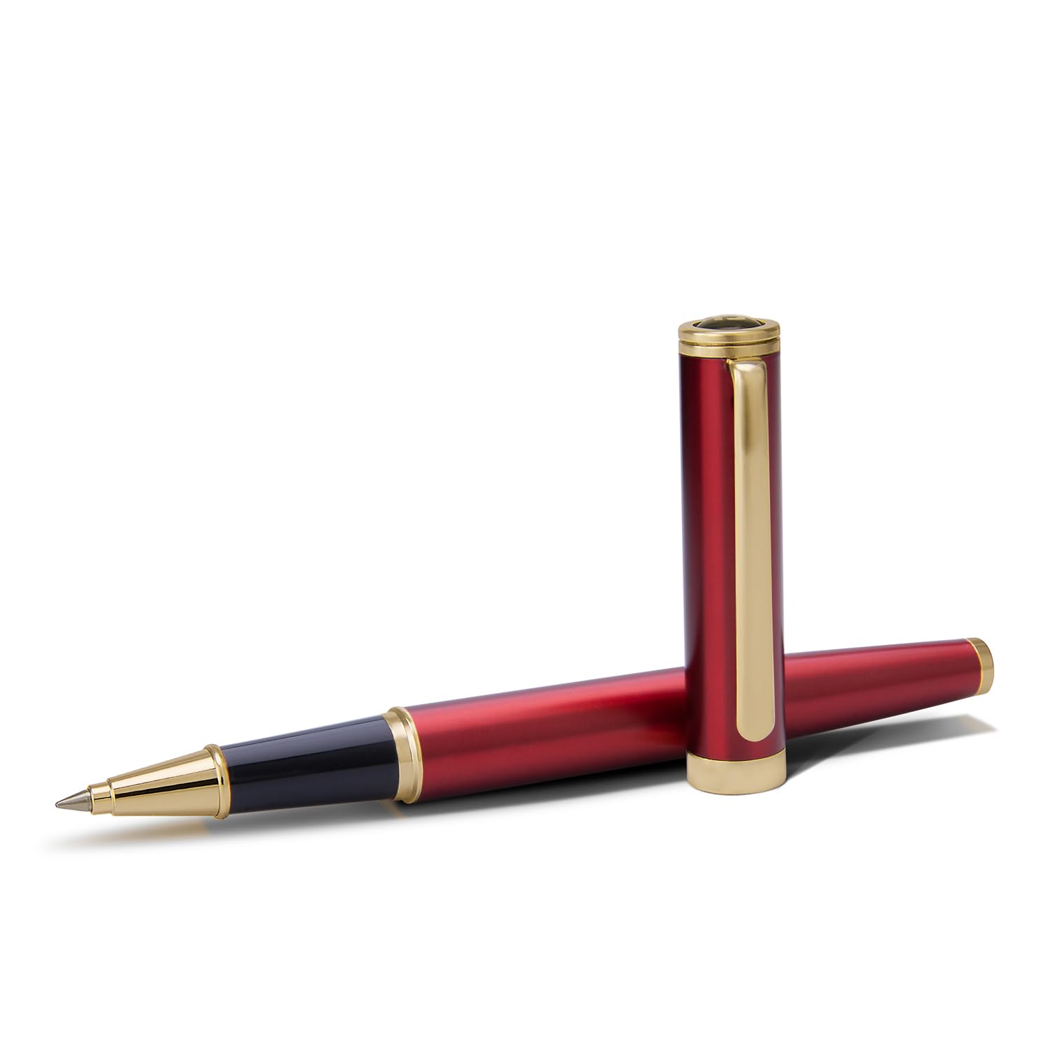 Luxury Rollerball Pen,24K Gold Trim,Noble and Elegant Designs,Schneider Ink Refill - Image 2