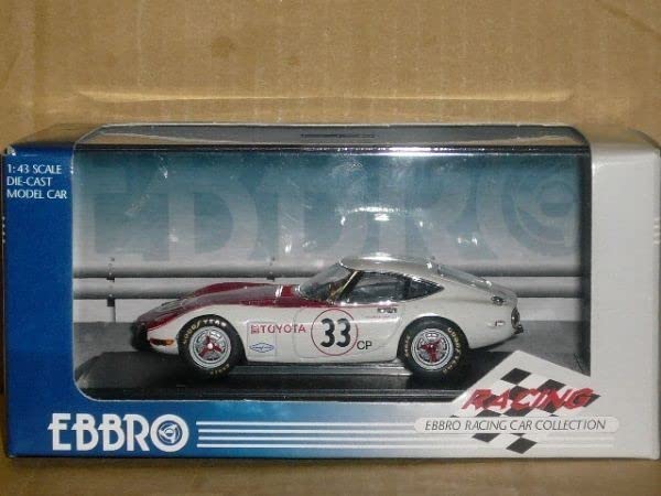 Amazon.co.jp: 1/43 EBBRO TOYOTA 2000GT RACING SCCA No.33 White/Red