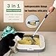 Yixinly Hühnerkotschaufel, Ausziehbare Katzenstreuschaufel Aluminiumlegierung Einstellbare Hühnerschaufel Hühnerstall Zubehör Huhn poop Scooper, Geeignet zum Reinigen von Katzen- und Hühnerkot