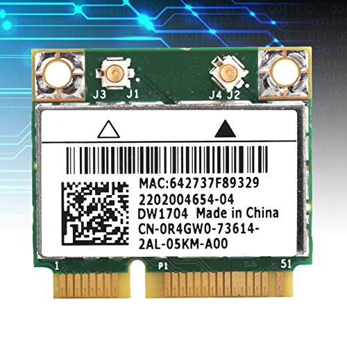 Tarjeta de red inalámbrica bcm943142hm 802.11 b/g/n Half Mini Pci-e WiFi Bluetooth 4.0 para 7/8/10, compatible con xps 2710 17 tr miniatura 4