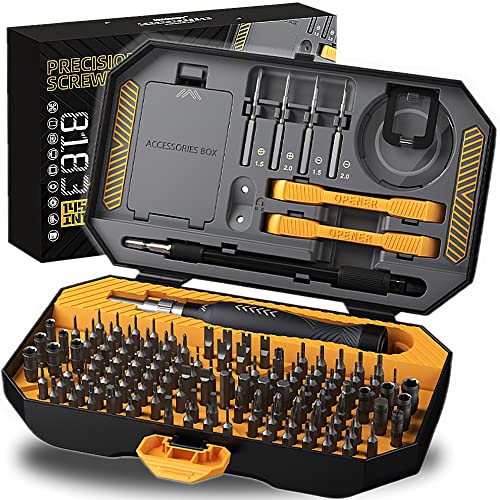 Precision Screwdriver Set Multi-Bit Screwdriver Set Professional Screwdriver Bit Set With 164 In 1 Magnetic Bits Repair Tool Kit Nut Driver Home Improvement Tool Electronic Repair Kit For Computer #TOP4