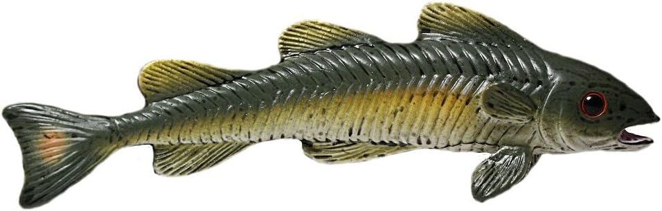 6 Inch Realistic Model Young Salmon Rubber Replica by Mamejo Nature