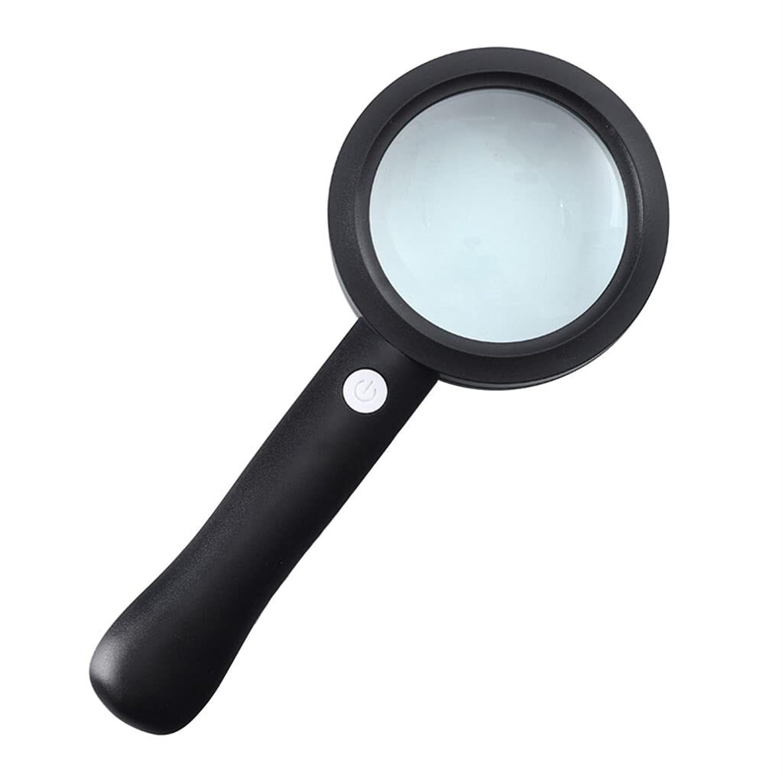 SaryEdge Magnifying Glass With Light, 6X Handheld Large Magnifier Rechargeable 9 LED Illuminated Lighted Magnifying Glasses For Seniors Reading,