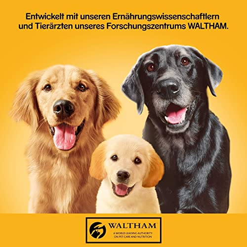 Pedigree Adult Hundefutter, 3 Sorten Fleisch, 12 x 800 g