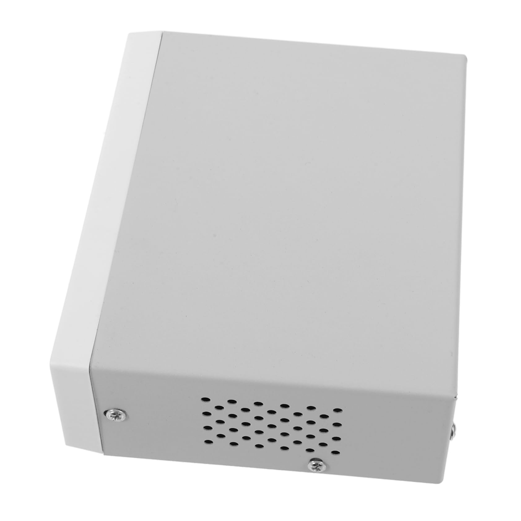 Tofficu Metallprojektgehäuse aus Eisen mit Deckel Kleine Projektbox für Elektronik mit Vertieftem Design Einfache Montage und Nahtlose Integration für Selbstgemacht Elektrogeräte