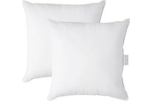 Plush 16x16 Pillow Forms for Enhanced Comfort and Style