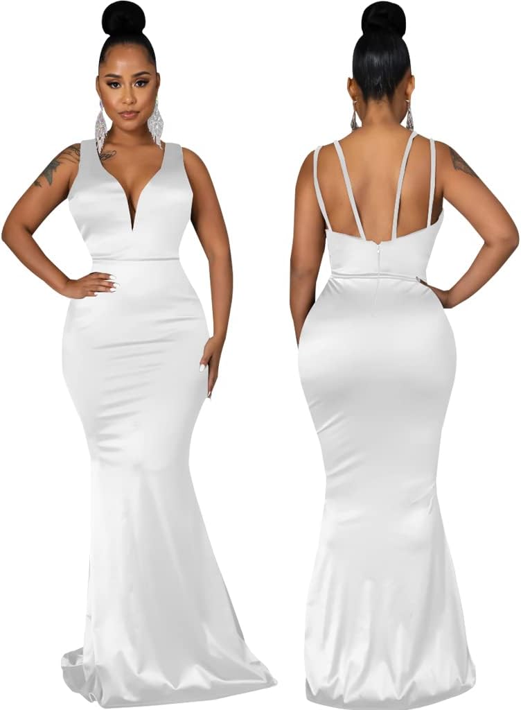 FairyLove Womens Sexy Bridesmaid Formal Evening Gown Dresses Wedding Guest Dress - Image 6