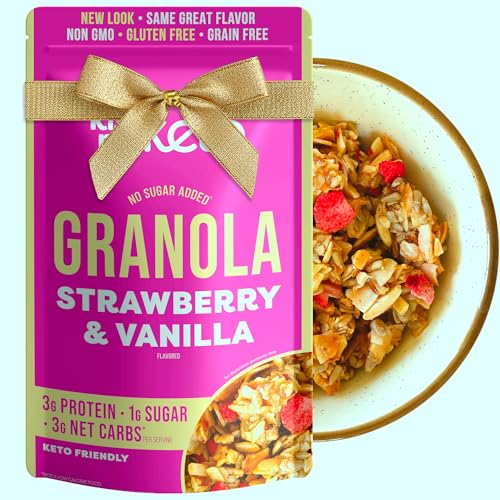 Kiss My Keto Granola Cereal – Grain Free Keto Cereal,