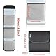 FOTGA Kameraobjektiv-Filtertasche für 3 Filter, passend für bis zu 95mm Rundfilter und 100x100mm(4x4) Quadratfilter, Faltbare 3-Taschen-Tasche für UV CPL ND Filter