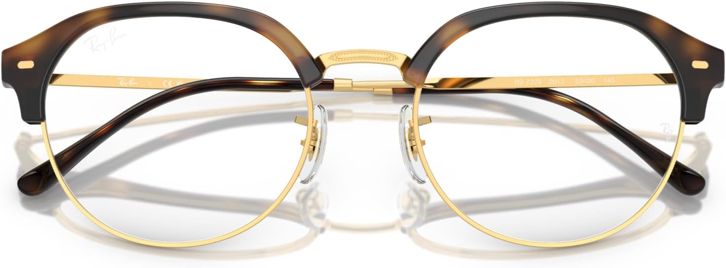 Ray-Ban Unisex Rx7229 Round Prescription Eyewear Frames
