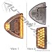 LED TURN SIGNAL CLEAR LH & RH PETERBILT 564.75077 (2)