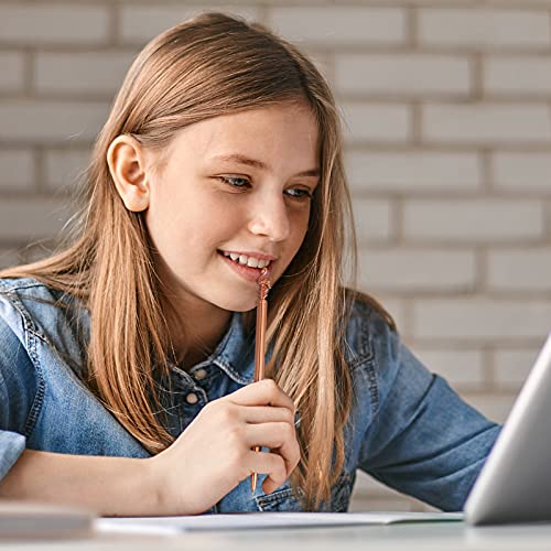 8 Pieces Cute Pen Ballpoint Pens With Black Ink, Rollerball Pens Roller Ball Pens Bling Metal Gift Pen Office Party Decoration School Supplies For Women Girls (Flamingo Style) #TOP6