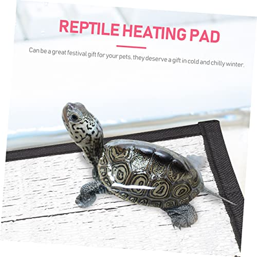 4 pads calefactores para reptiles con película reflectante miniatura 3