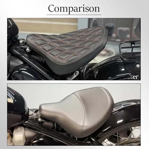 Asiento Bonneville Bobber elimina dolor con este cojín delantero grueso de moto 3