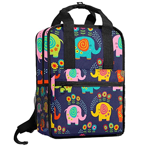 Sac à dos éléphant pour enfant avec bretelles réglables taille unique