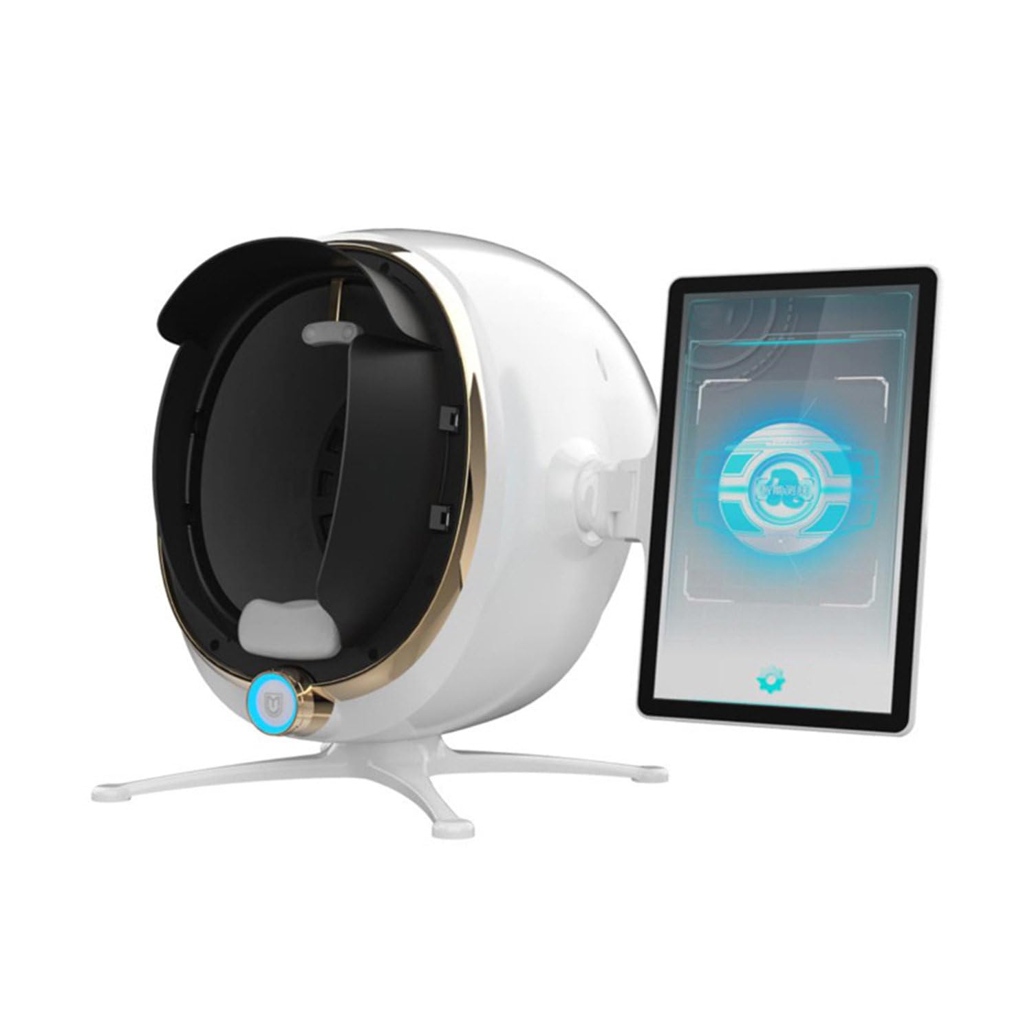 Analizador de Piel Facial Profesional, analizador de Humedad Inteligente 3D, detección y análisis de la Piel Facial, Detector de Piel. 21.5inches