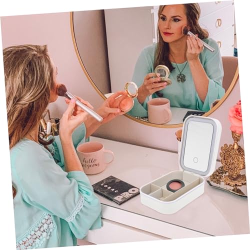 Trousse de maquillage avec miroir VICASKY pour vos cosmétiques de voyage