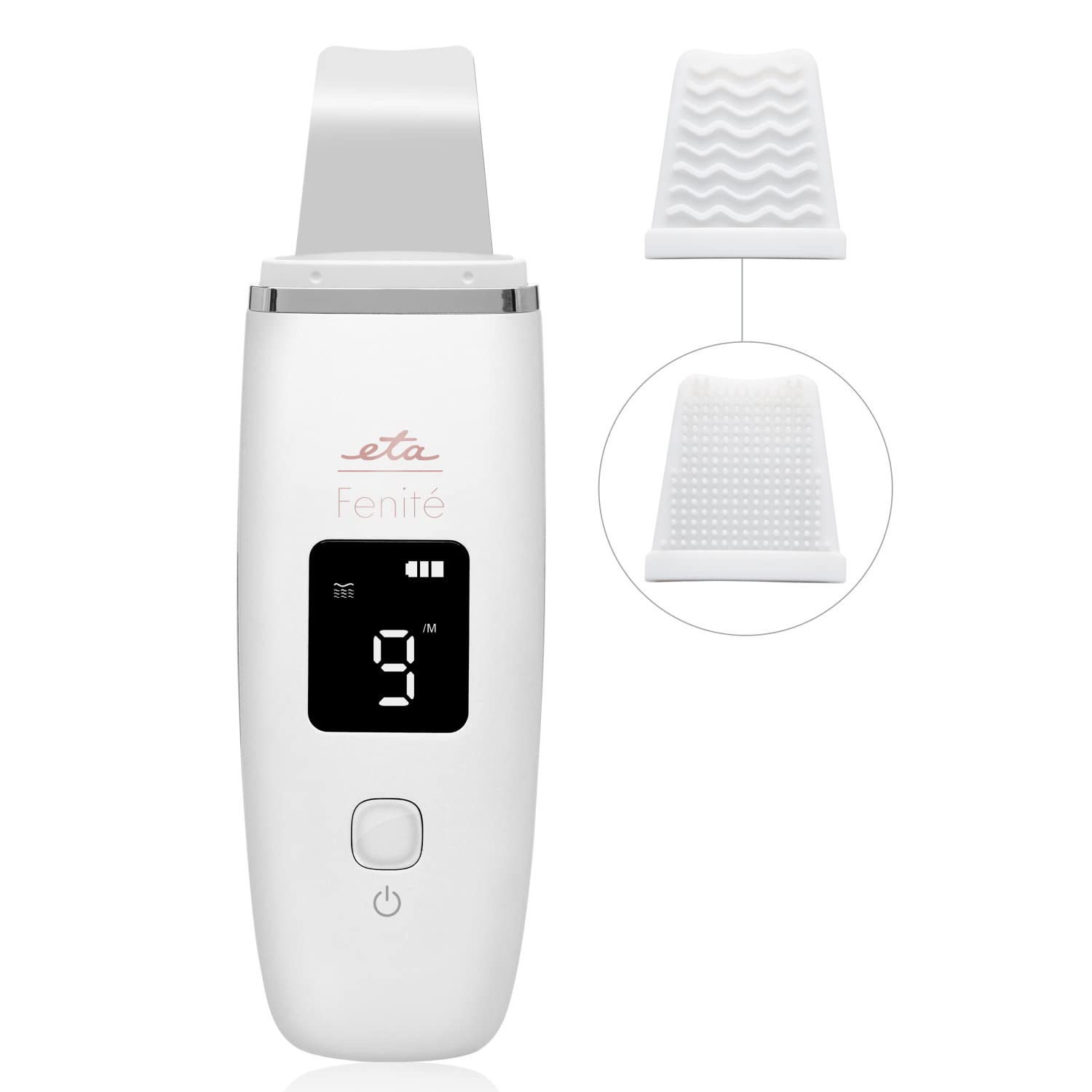 ETA Ultraschallpeelinggerät Fenite I Porenreiniger I Peeling I Gesichtsreinigung I Galvanisierung I 100min Akkulaufzeit I Gesichtspflege