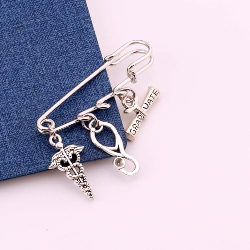 Image of Nursing Pins Brooch Registered Nurse RN Gift BSN NP LPN LVN Nurse Graduation Gifts