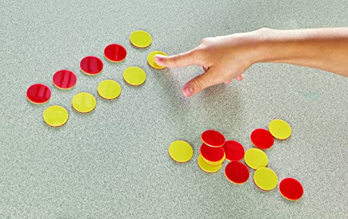 Two-Color Counters - Plastic - Set of 200