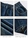 JiAmy Boys Baggy Jeans Wide Leg Elastic Waist Pants Denim Trousers with Pockets Casual Streetwear Blue 11-12Y