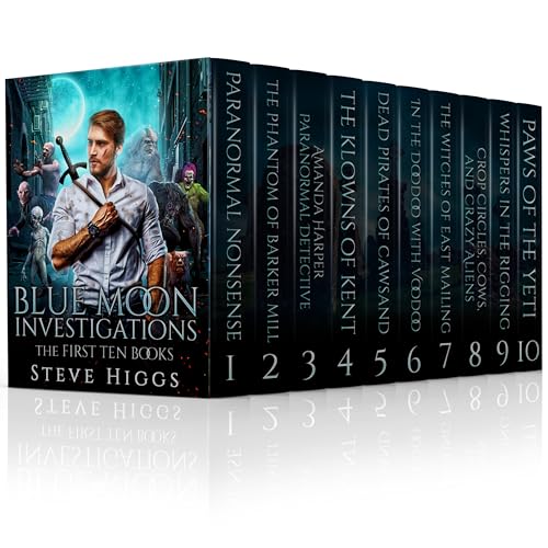 Blue Moon Investigations Ten Book Bundle