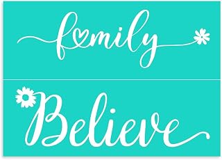 Chalk Stencils Transfers Mesh for Chalk Paste Silk Screen Stencils Home Theme Self Adhesive Washable Reusable 5x7 inch PAINTS TRANSFER