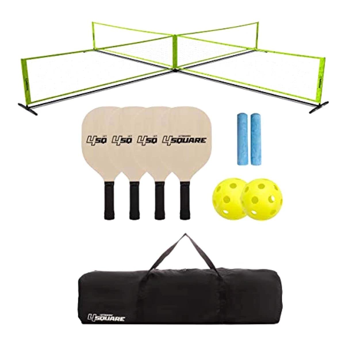 Triumph Sports 4 Square Volleyball/Badminton Combo and Pickleball Combo