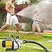 Portable Shallow Well Pump 1.6HP 1800GPH Water Transfer Pump Stainless Steel Pressure Booster for Pool Draining Farm Irrigation Lake Removal Lawn Sprinkler System