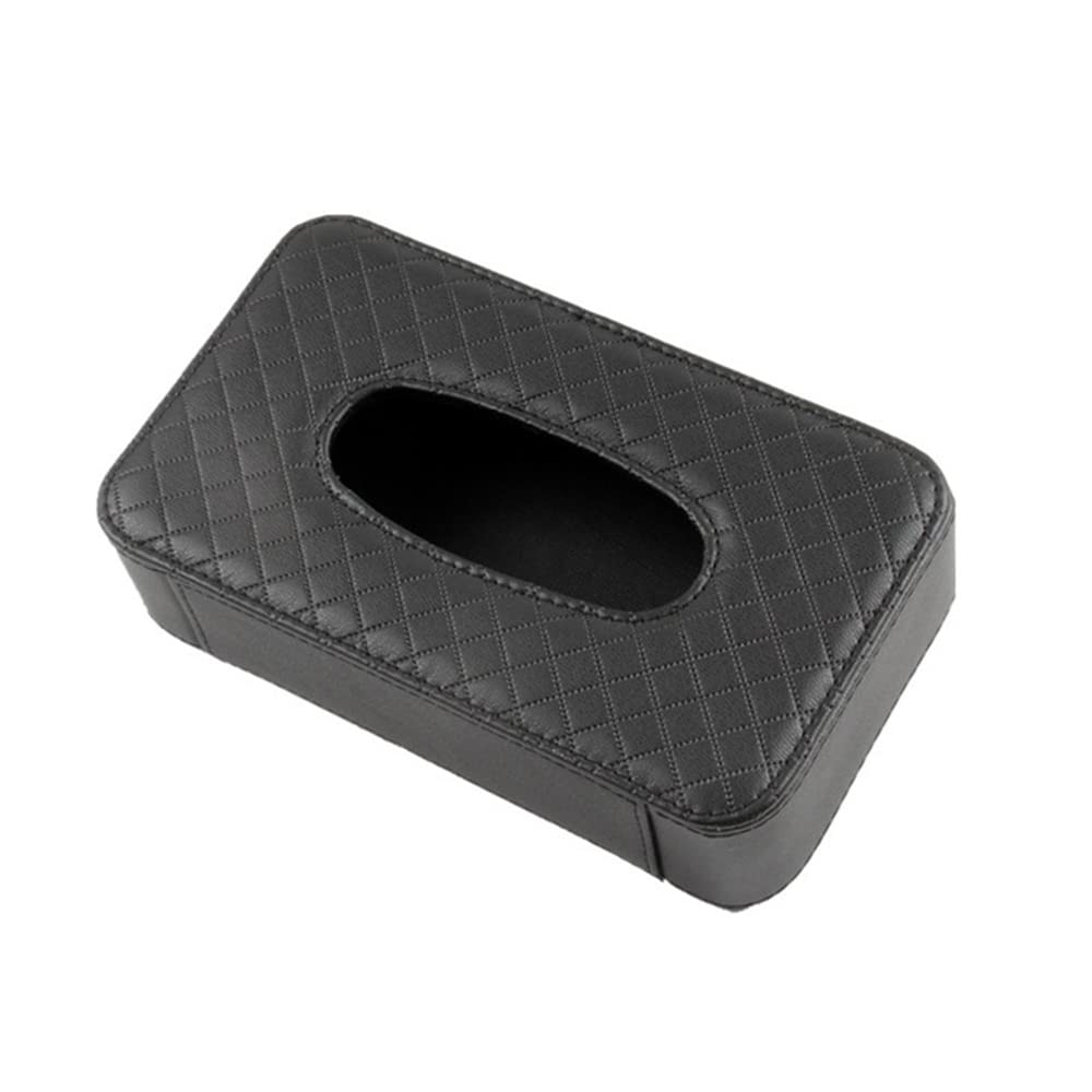 CENPEK Car Tissue Holder, Tissue Holder for Car Visor, Car Tissue Box, Car Hanging Paper Towel Holder, Car Seat Backrest Tissue Holder, PU Tissue Holder