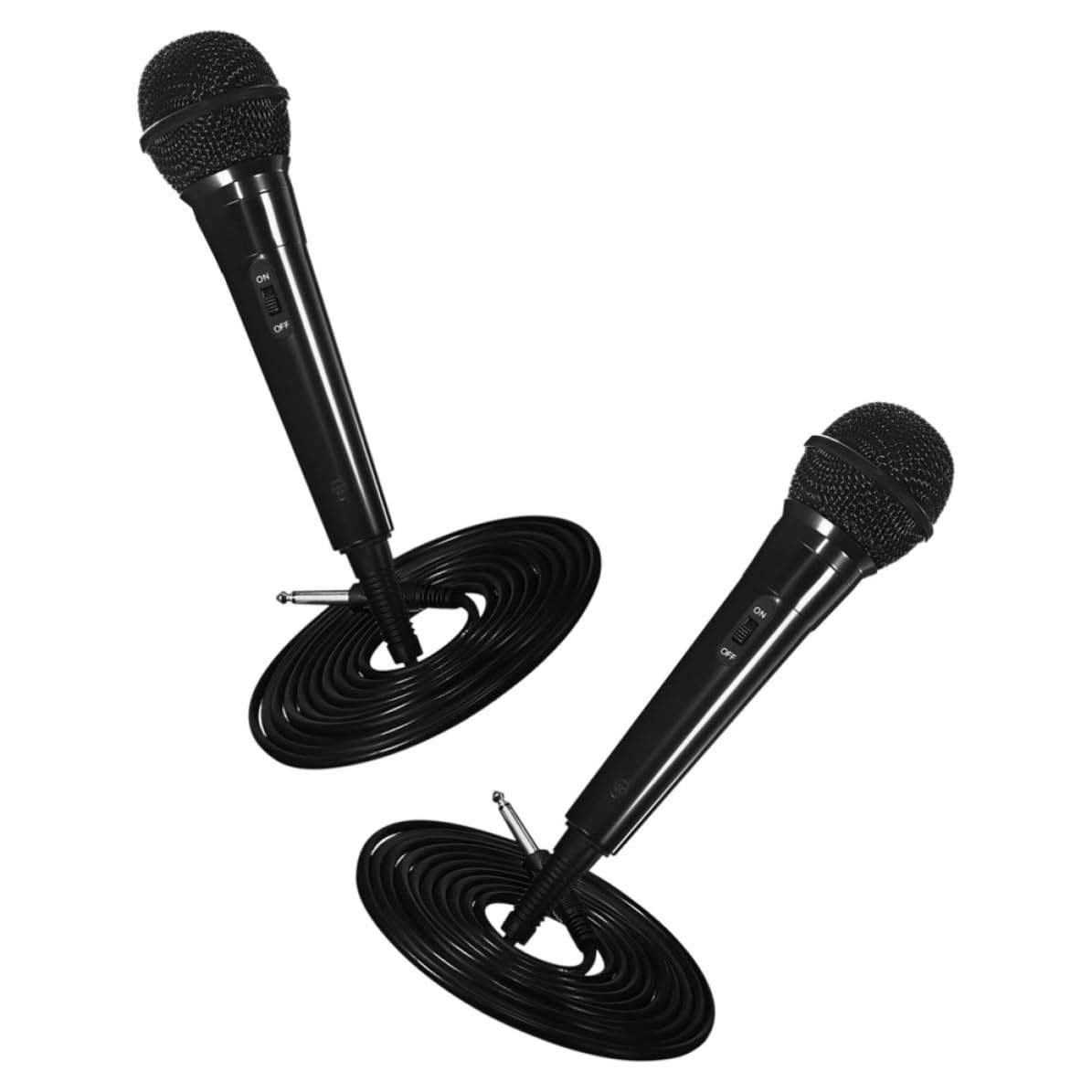 Micrófono de estudio dinámico cable 2piezas compatible móvil para cantar 8