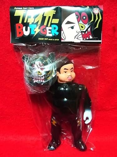 ソフビ/ブタイガー 黒/TIGER TOY アートジャンキー/豚 虎 トラ