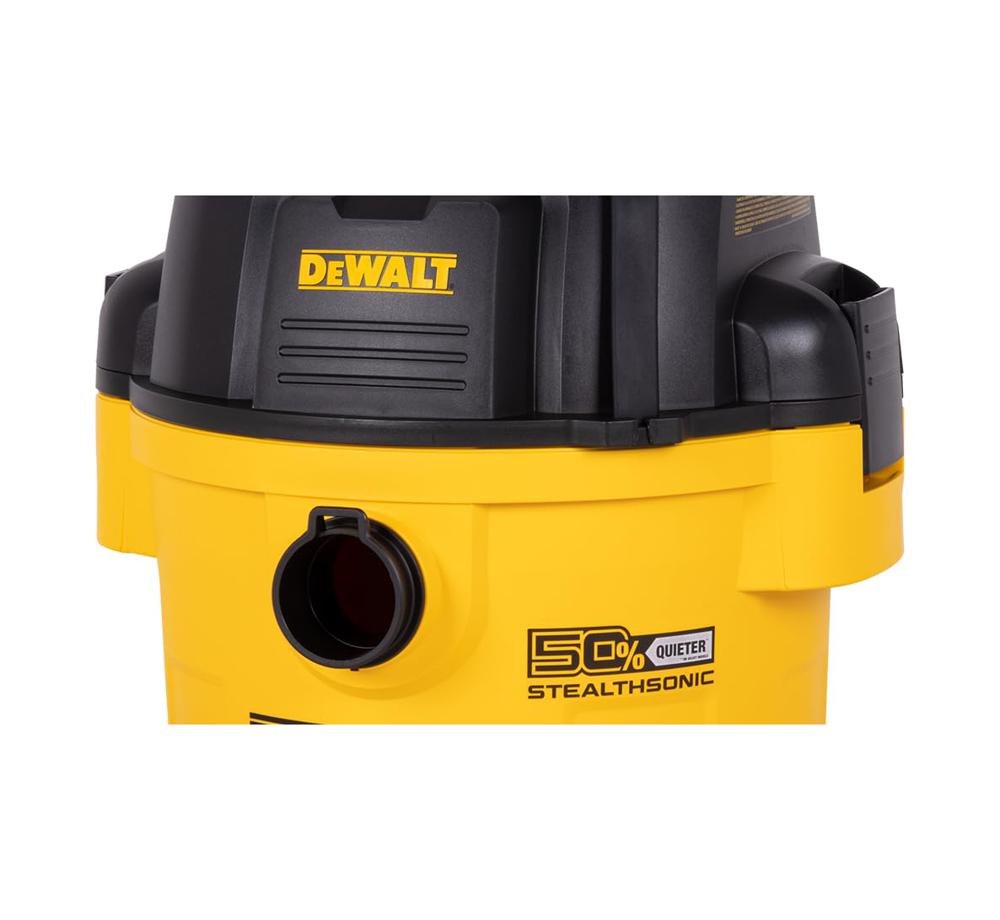 Amazon.com: DEWALT 6 Gallon STEALTHSONIC Wet Dry Shop Vac, 5 Peak