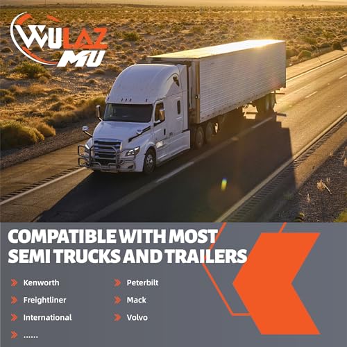 Image of 24 inch x 24 inch Rubber Mud Flaps for Semi Trucks, 2 Pcs Universal Heavy Duty Truck and Trailer Mudflaps, Black