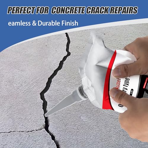 Image of Asphalt Crack Filler, Self Leveling Asphalt Crack Sealant, Driveway Repair Sealer, Concrete Joint Filler for Slabs, Blacktop, Driveway,Walkway, Road,Patio(6 Pack,Black)