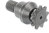 Vista 1 de Caja de engranajes de tambor de embrague de 47 cc, 49 cc, 25H, 6T, 7T, 7T, 7T, dentada de cadena delantera, compatible con motor de 2 tiempos