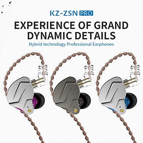 Auriculares In Ear FEDAI KZ ZSN Pro con Micrófono miniatura 7