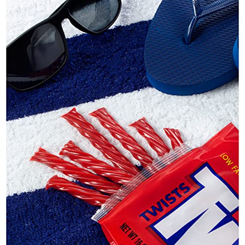 TWIZZLERS Twists Strawberry King Size Chewy Candy Packs, 5 oz, 15 Ct - image 5