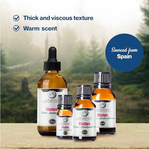 Aceite esencial orgánico de Cistus Ladaniferus 10 ml miniatura 3