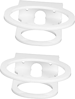 Veemoon 1 Juego Soporte de Pared Altavoces Mini Estanterías Acrílicas Colgantes Compatible con Mini de Unidades Color Instalación