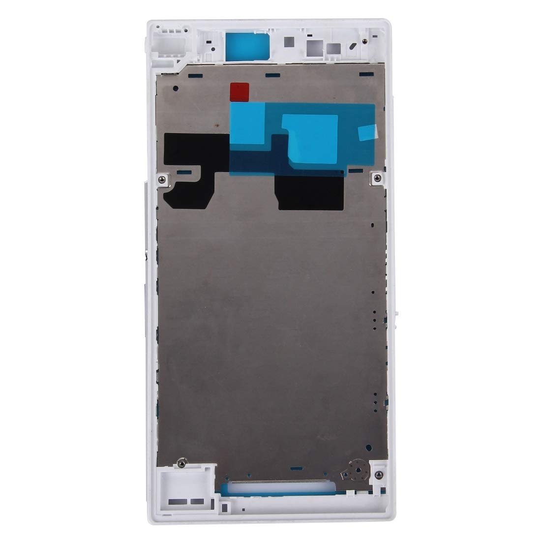 HAWEEL Frame Bezel Plate Replacement Parts, Front Housing LCD Frame Bezel Plate for Sony Xperia Z Ultra / XL39h / C6802(Black) (Color : White)