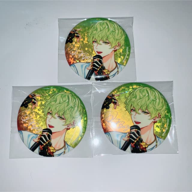 パラライ北斎缶バッジ