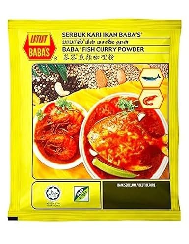 Babas Fish Curry Powder, 8 Ounce