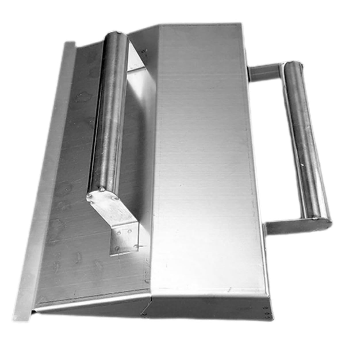 Zerodeko Truelle à Bordure en Acier Inoxydable pour Plâtrage Mural Outil de Finition pour Enduit de Plâtre Truelle à Ciment Multifonction pour Travaux de Maçonnerie 1 Pièce Usage