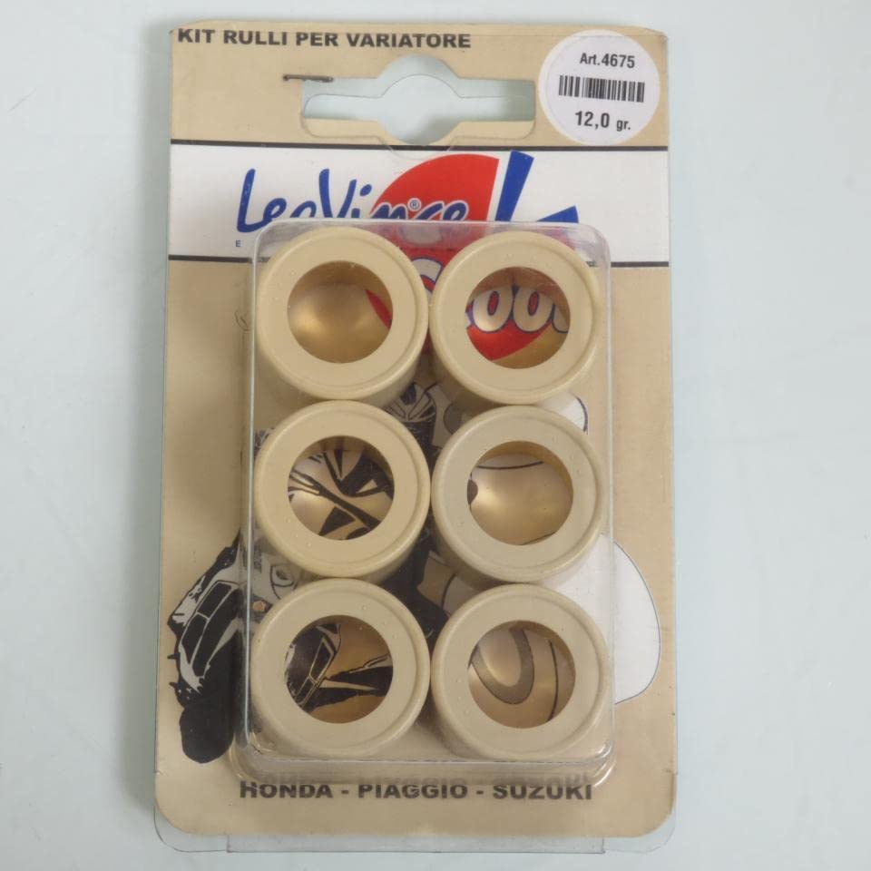 Galet rouleau de variateur Leovince 23.8x18 idéal pour les trajets quotidiens en Piaggio 250