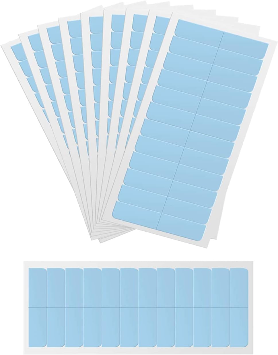 120 Pieces Hair Extension Tape Tabs Double Sided Extension Tapes, Hair