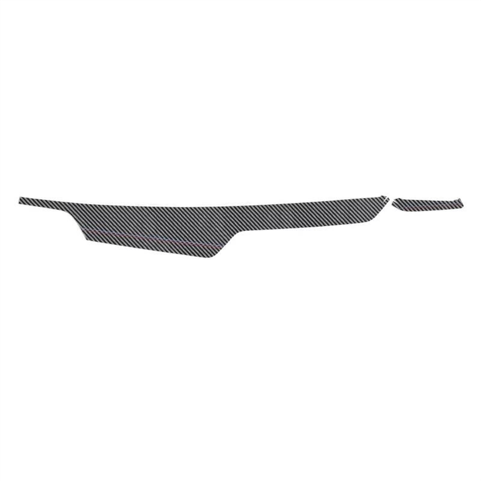 Center Console Instrument Panel Trim Air Outlet Cover Decorative Frame Sticker for G30 G38 Series 5 Decorative(Carbon RHD2)